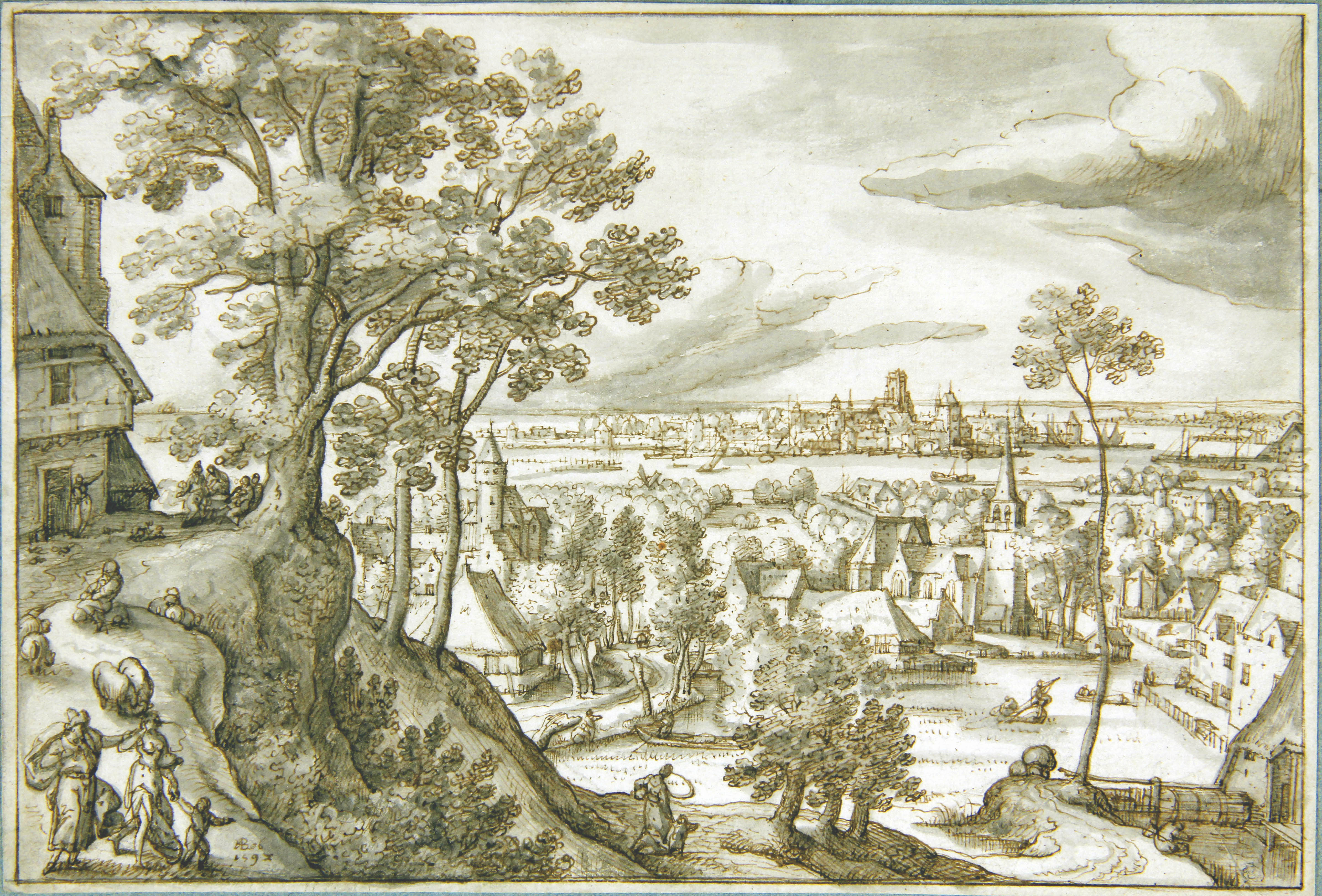 Bol Hans Landscape Hagar & Ishmael