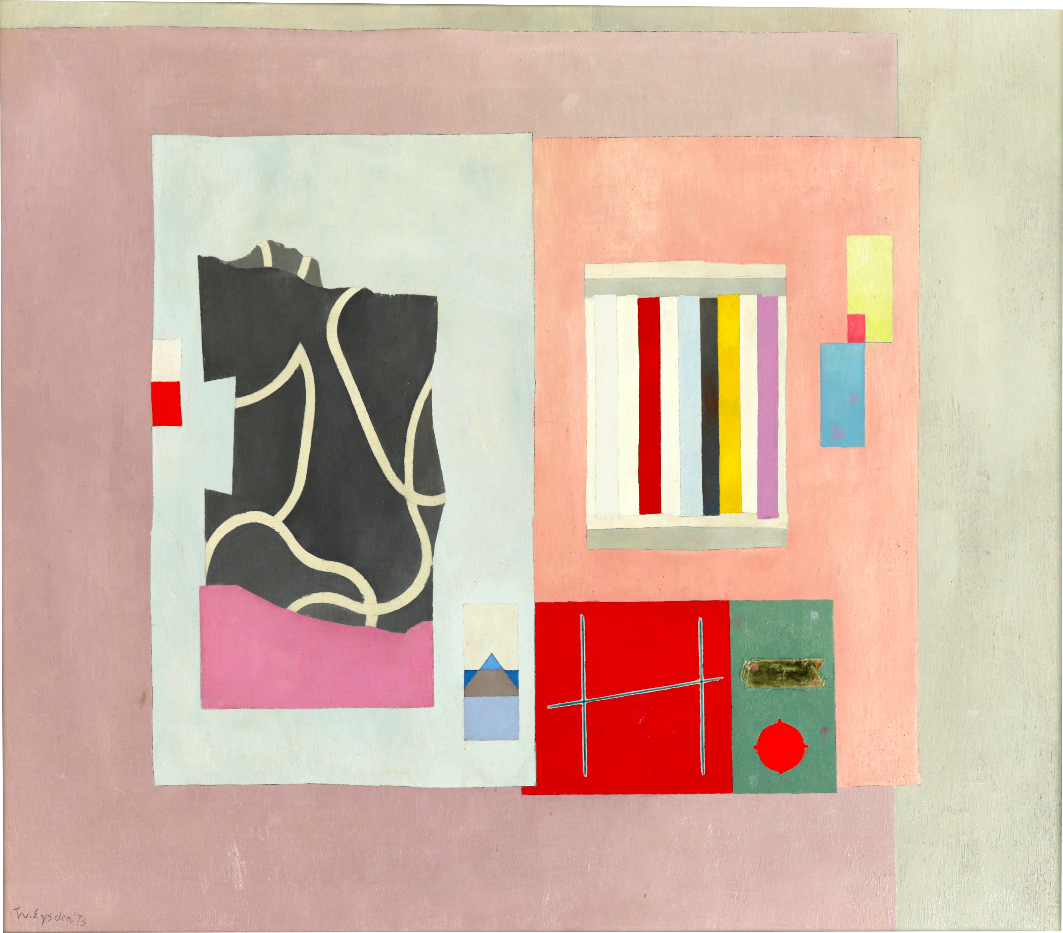 Eijsden, Thaddeus van - Composition, 1973 (kf)
