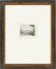 Rembrandt van Rijn - Canal with a large Boat and a Bridge ('Het Schuytje op de voorgrondt') etching for sale buy ets te koop
