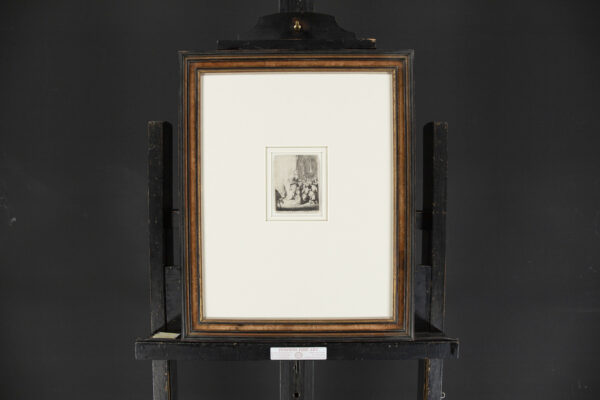 Rembrandt van Rijn etching for sale ets te koop - The Presentation in the Temple with the Angel; Small Plate, 1630 3