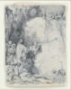 Rembrandt van Rijn - The Raising of Lazarus (framed) buy etching for sale ets te koop 2