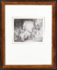 Rembrandt van Rijn - The Triumph of Mordecai (kf) etching for sale buy ets te koop 2