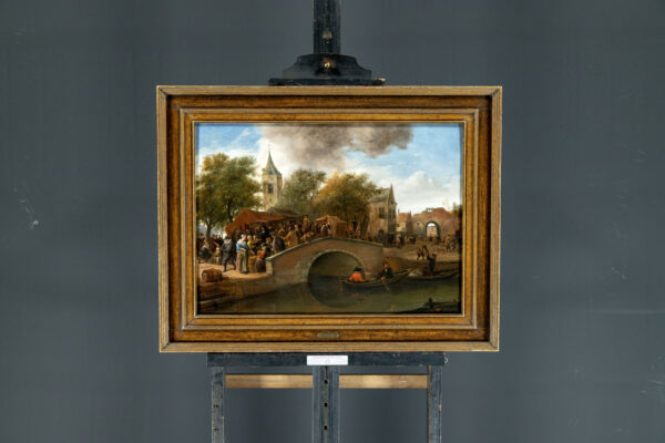 Jan Steen A lively annual fair and kermesse possibly in Warmond painting for sale schilderij te koop