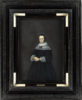 Gerard ter Borch Old Master painting for sale - Portrait of his Wife aged 39, in a dark dress 2