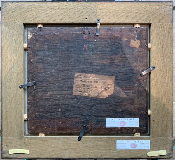 Philips Wouwerman Old Master painting A view on a seashore, with cavaliers and fishermen on a beach