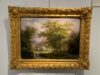 Johann Bernard Klombeck - Summer in the Woods painting pendant for sale